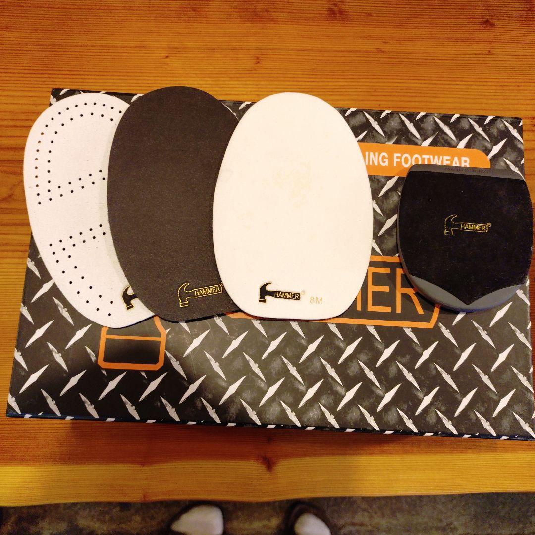 HAMMER ボウリングシューズ ブラック/ゴールドサイズ27.5センチ