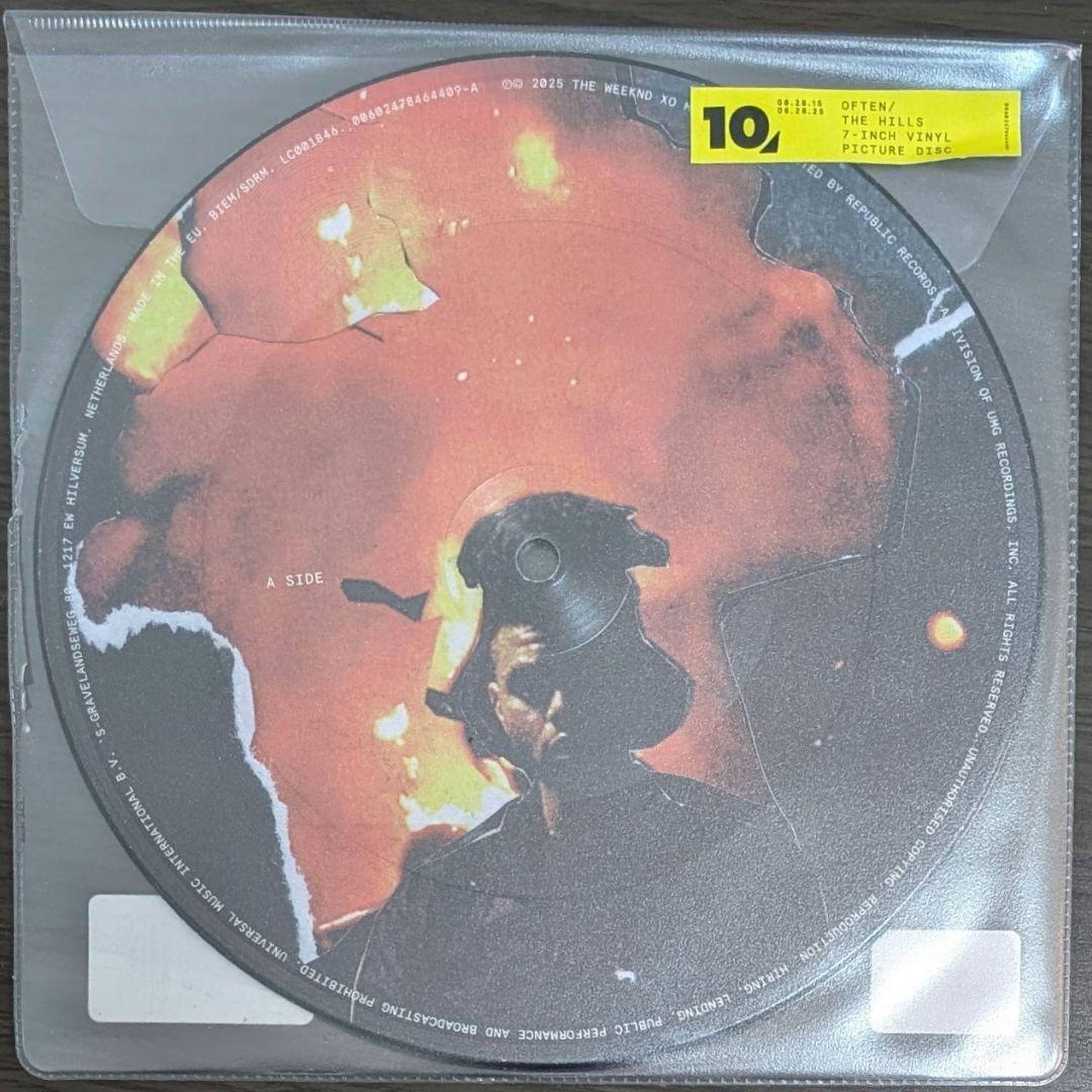 新品 The Weeknd Often The Hills 7インチレコード