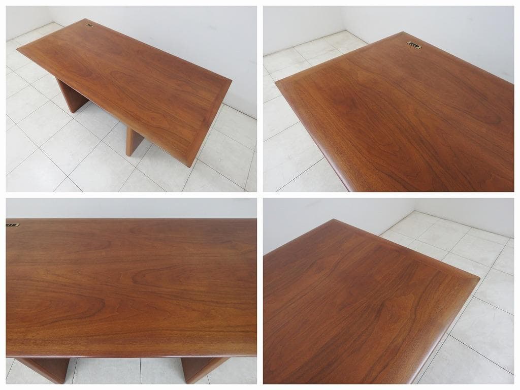 IDC大塚家具■デスク パラダイム ウォールナット材■36万■役員エグゼクティブ