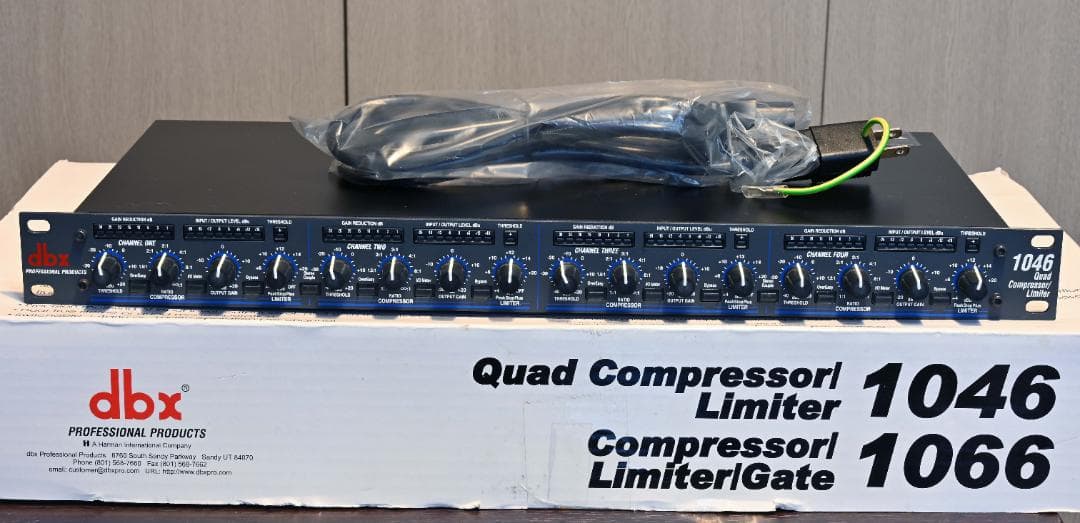 配信機器・PA機器・レコーディング機器 dbx 1046 Quad Compressor/Limiter