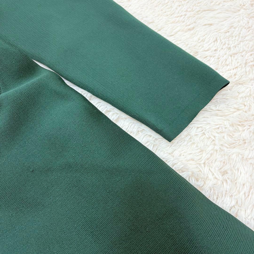 定価3、7万✨UN3D.ウェーブラインニットワンピース　ロングワンピース