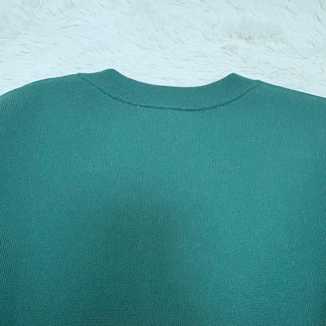 定価3、7万✨UN3D.ウェーブラインニットワンピース　ロングワンピース