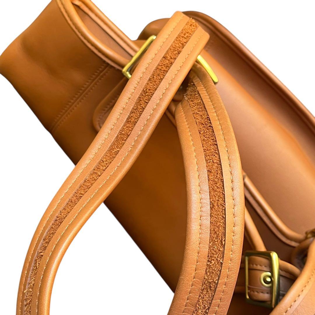 【美品】OLD COACH オールドコーチ レザートートバッグ USA 本革