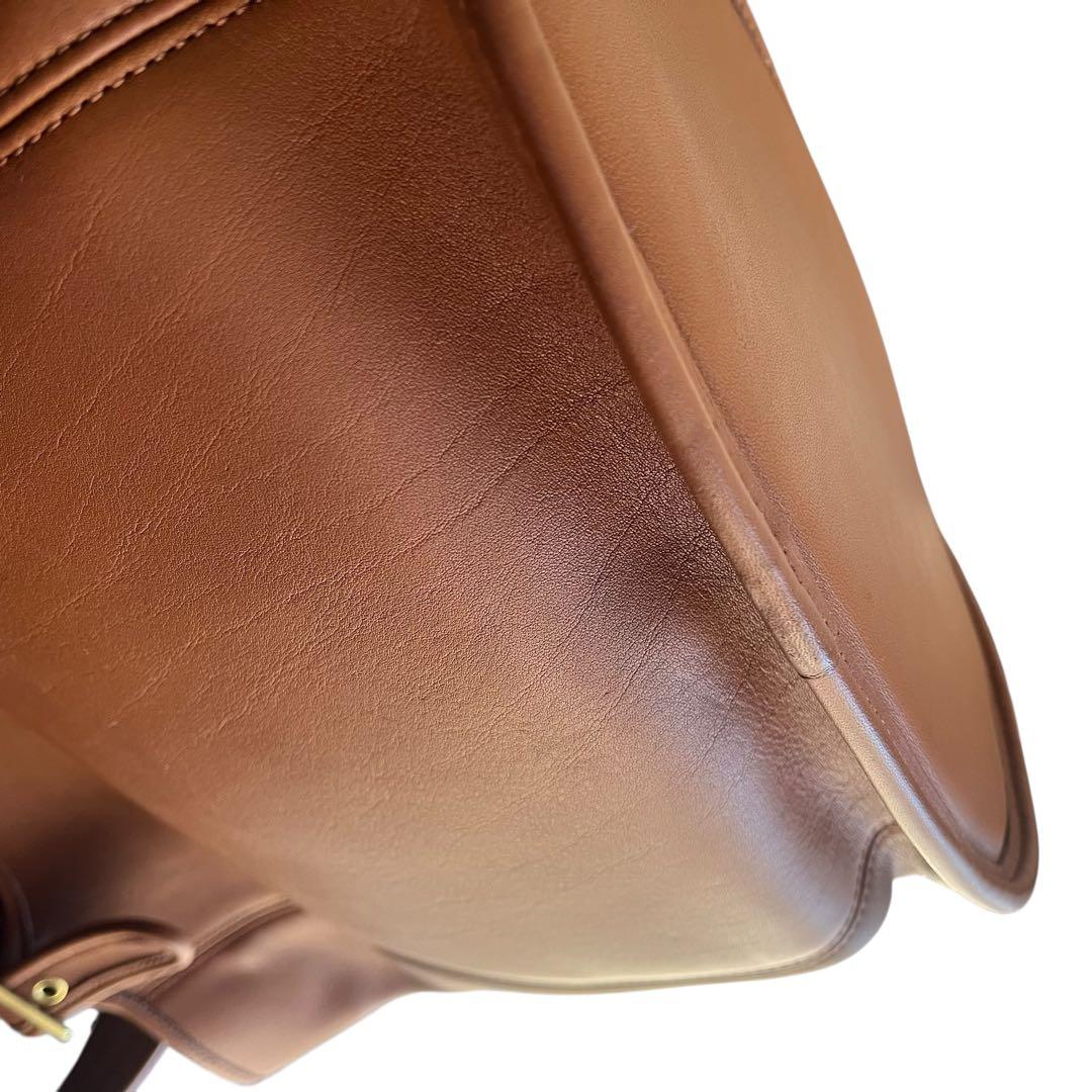 【美品】OLD COACH オールドコーチ レザートートバッグ USA 本革