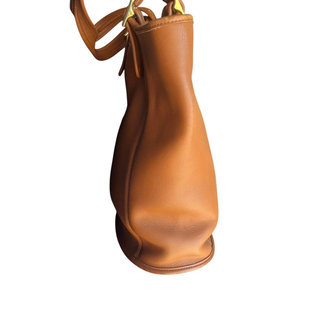 【美品】OLD COACH オールドコーチ レザートートバッグ USA 本革