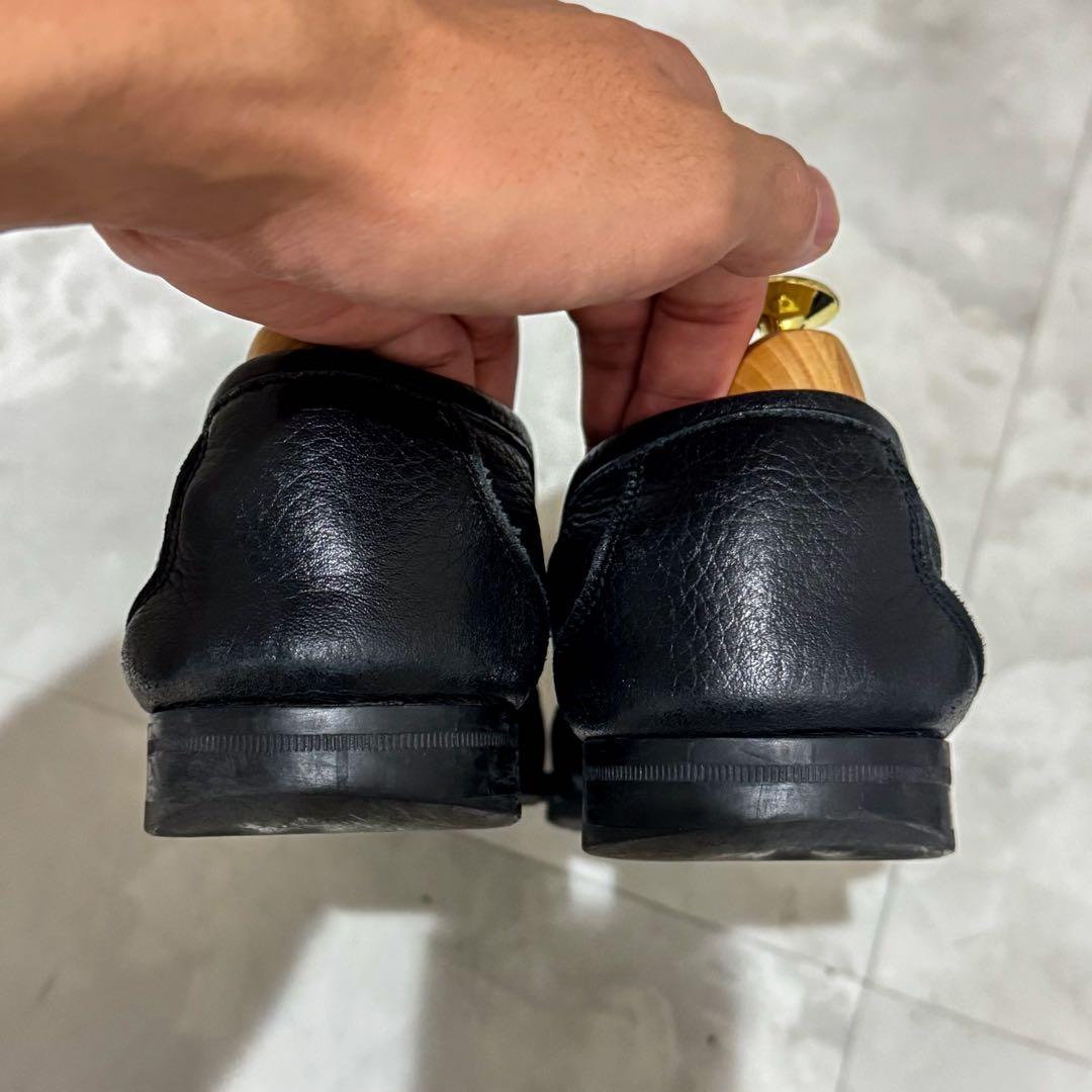 定番　フェラガモ　ローファー　ガンチーニ　黒