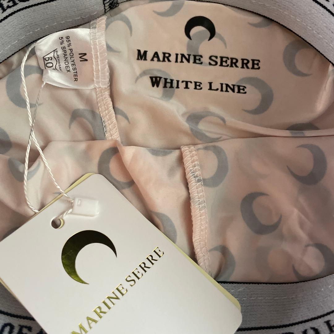 MARINESERRE ムーントップス&レギンスセットピンクベージュ Mサイズ