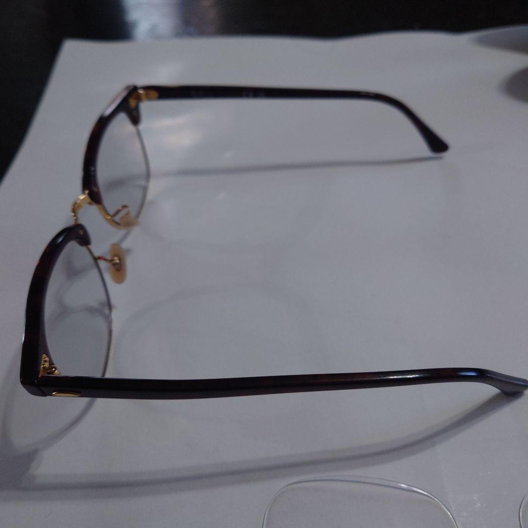 K*i様 レイバン　クラブマスター　5154 調光　サングラス　伊達メガネ