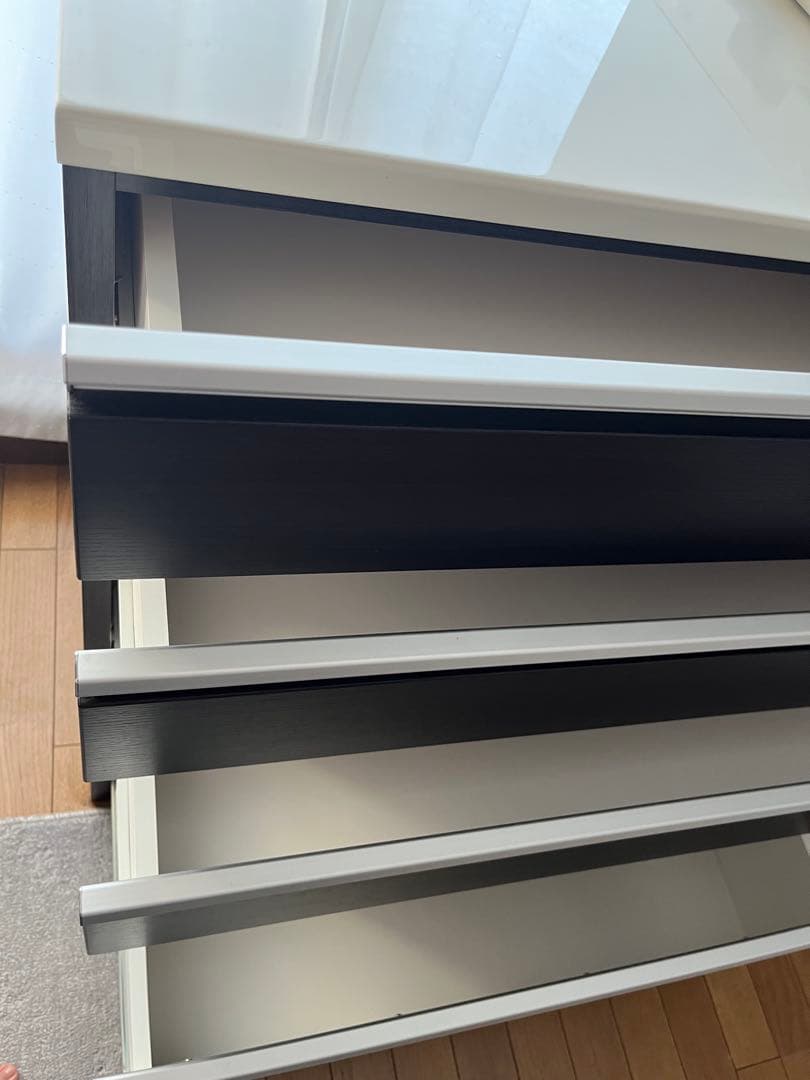 ニトリ キッチンカウンター ダークブラウン （レジューム2SH R DBR）