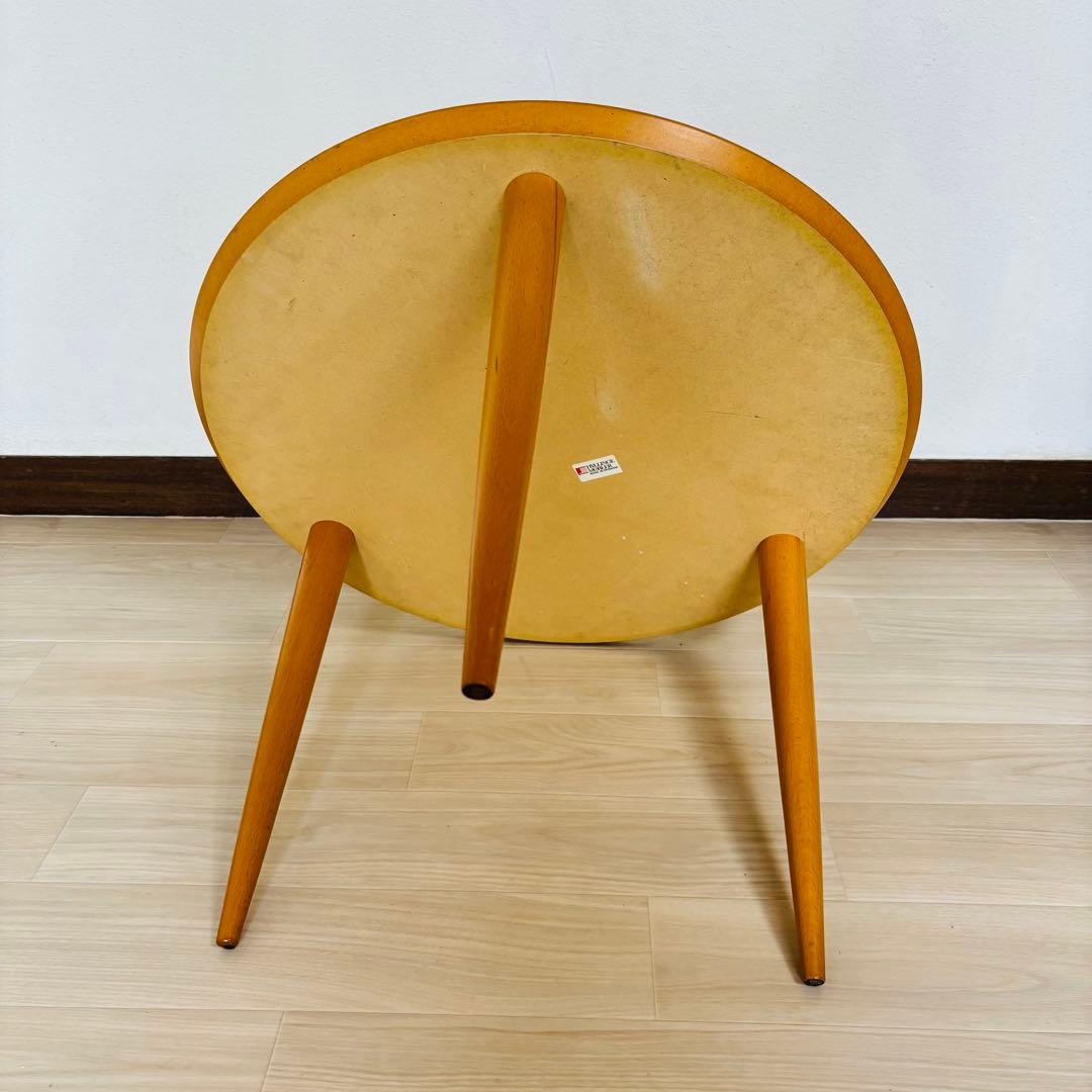 Hyllinge Mobler 円形木製テーブル