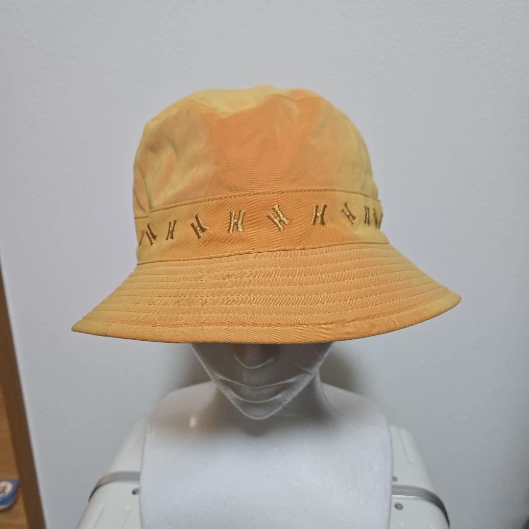 未使用　エルメス　帽子　H柄　オレンジ　58【美品】