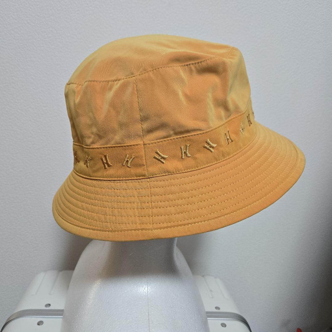 未使用　エルメス　帽子　H柄　オレンジ　58【美品】