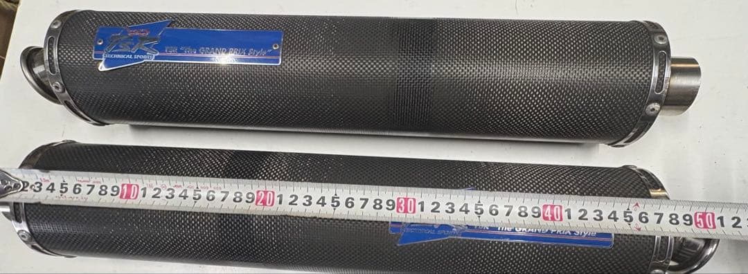 ホーネット250 TSR マフラー 2本出し　サイレンサー