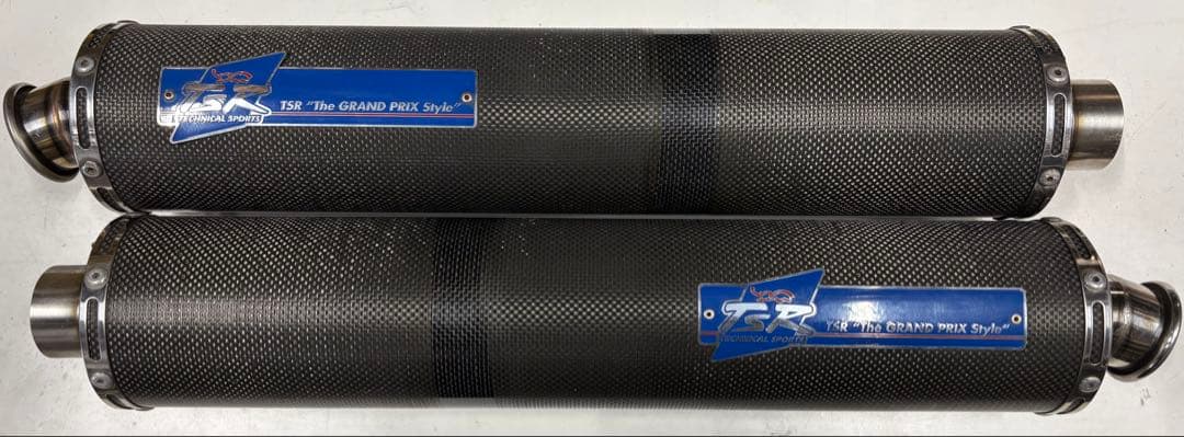 ホーネット250 TSR マフラー 2本出し　サイレンサー