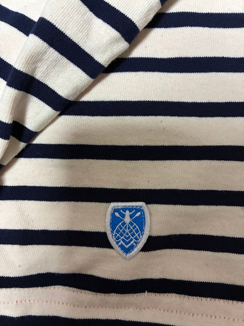 オーシバル　ボートネック ロングスリーブ ショート フリース プルオーバー