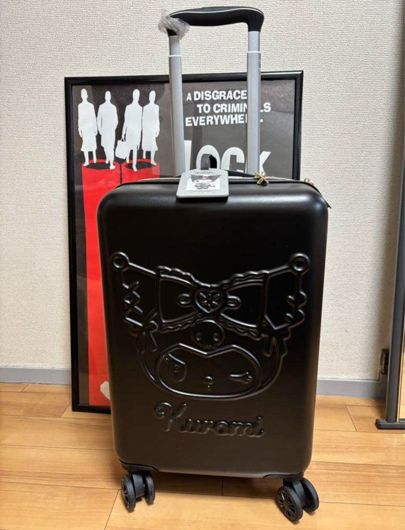 メロクロ　おめかし天使シリーズ　キャリーケース　クロミ