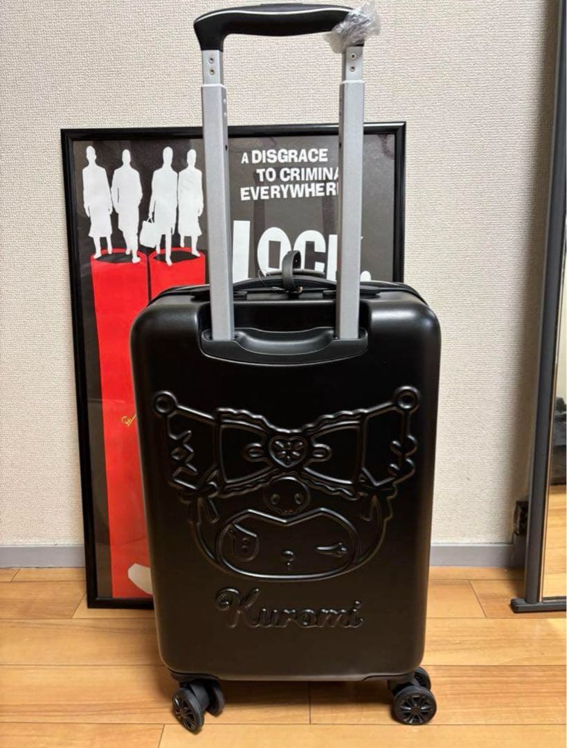 メロクロ　おめかし天使シリーズ　キャリーケース　クロミ