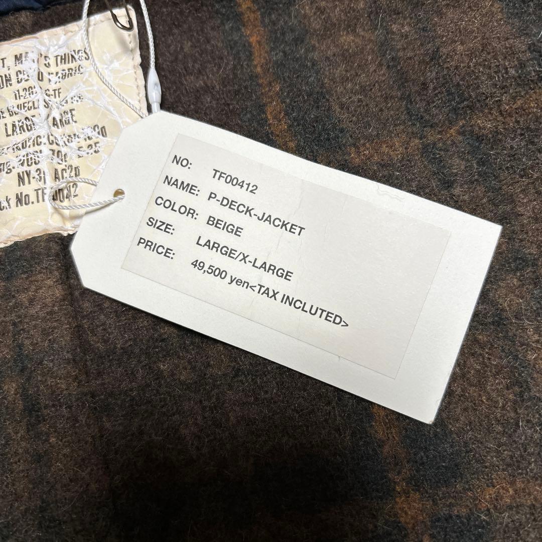 THE UNION Pコート ベージュ L/XL