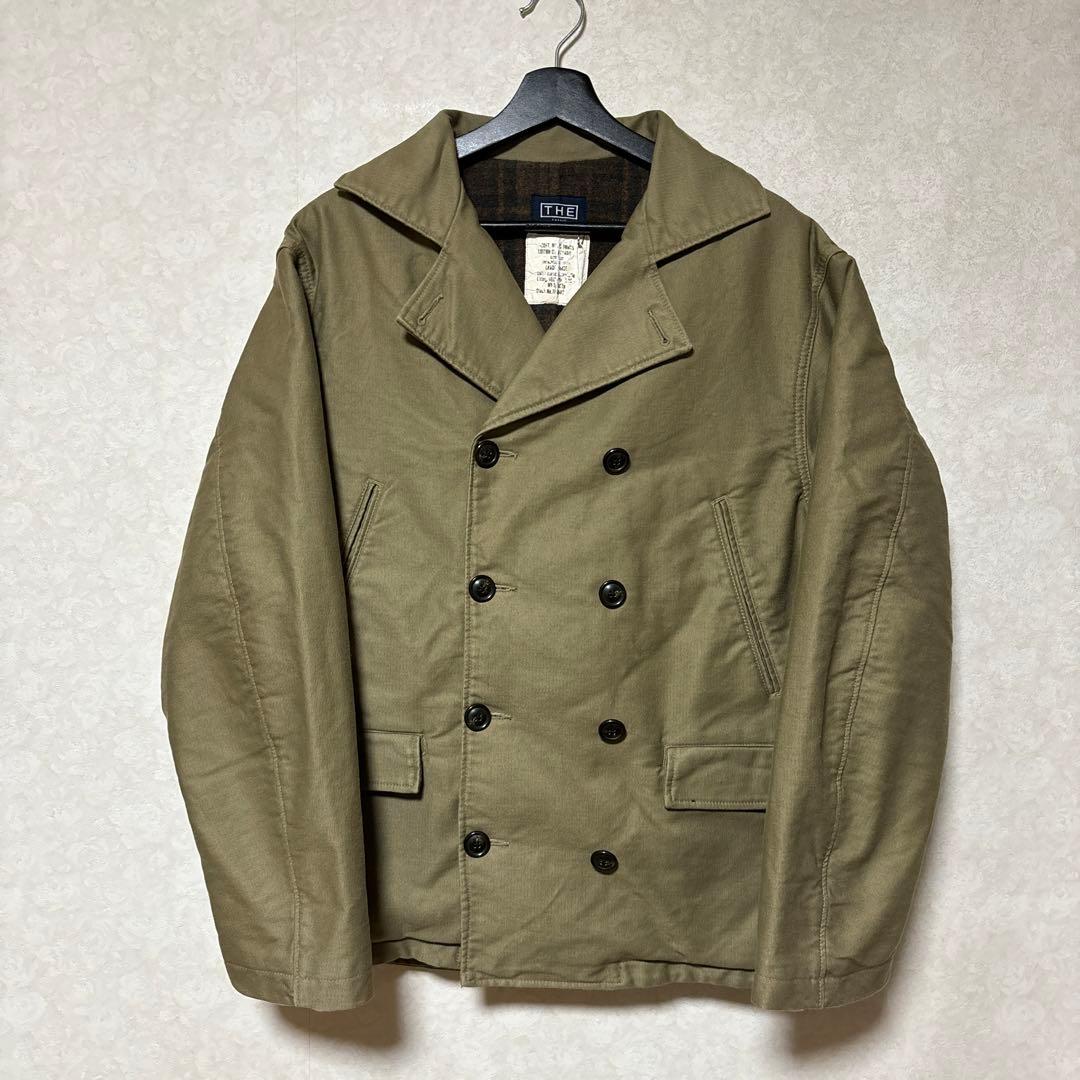 THE UNION Pコート ベージュ L/XL
