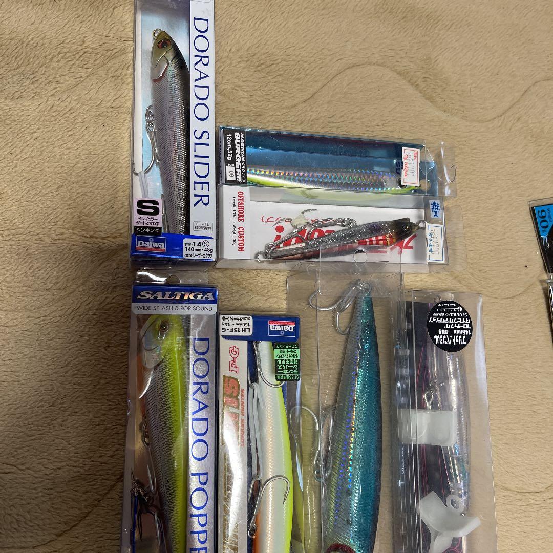 撃投ジグ40ｇ～60ｇ ヒラマサ専用プラグセット