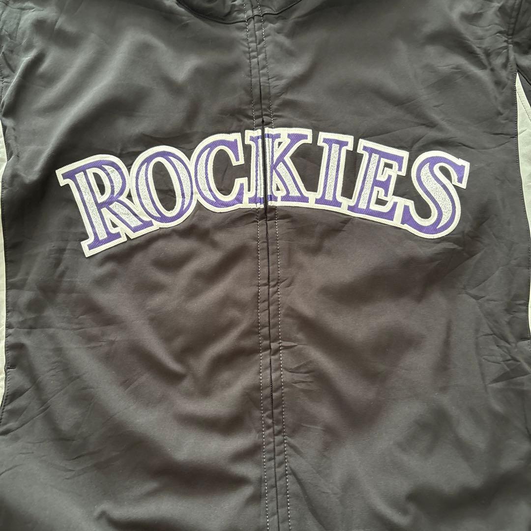 ウェア Majestic MLB COLORADO ROCKIES JACKET