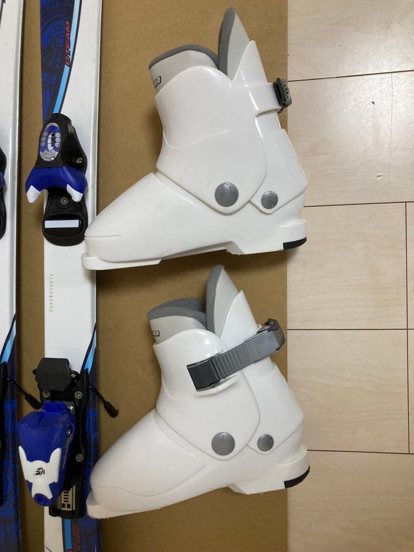 Hart キッズ用スキー118cmブーツ21cm ストック90cm　3点セット