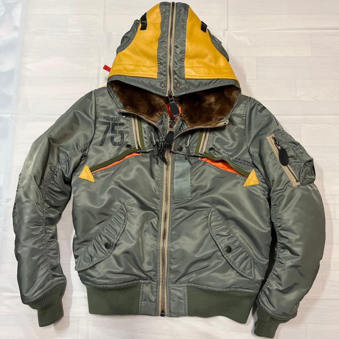 たらAVlREX MA-1REMODEX MARK2ジャケット