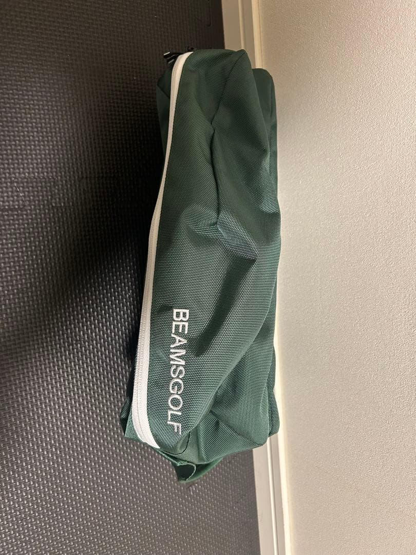 【美品】BEAMS GOLF スリムスタンド キャディバッグ グリーン