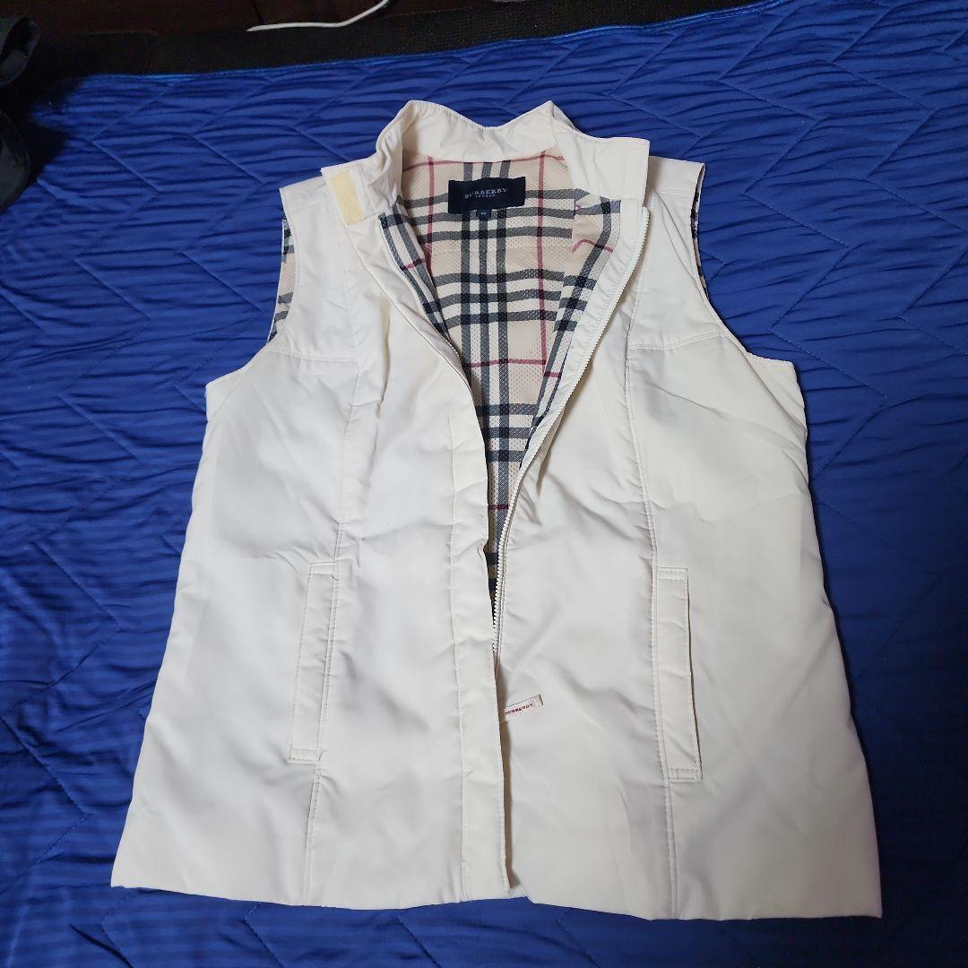 BURBERRY レディース ベスト 40 ホワイト