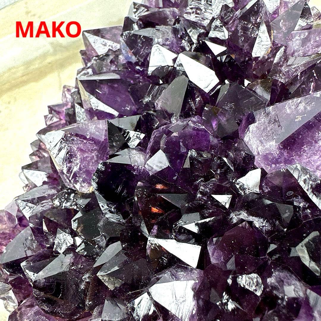 M1834☆アメジストクラスター4.8Kg☆ブラジル産☆天然石☆N51014