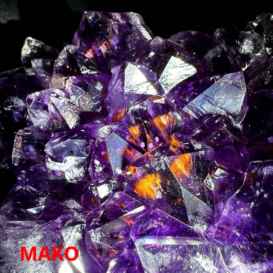 M1834☆アメジストクラスター4.8Kg☆ブラジル産☆天然石☆N51014