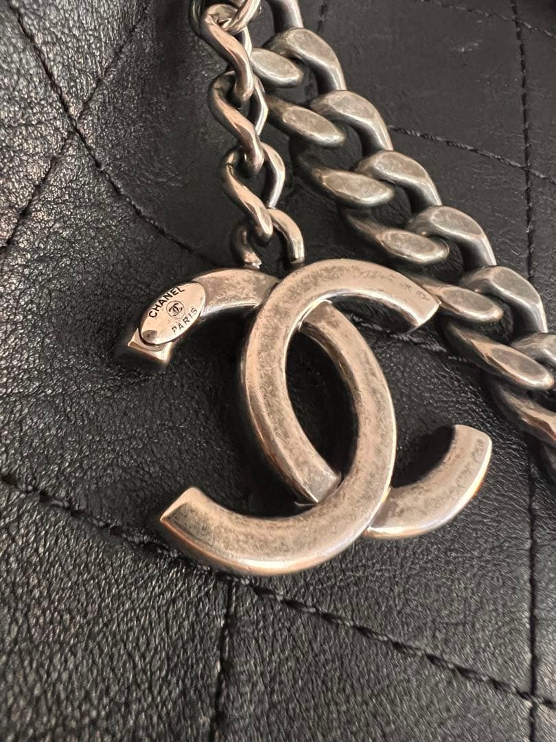美品 CHANEL ヴィンテージスタイル カーフスキン ショルダーバッグ