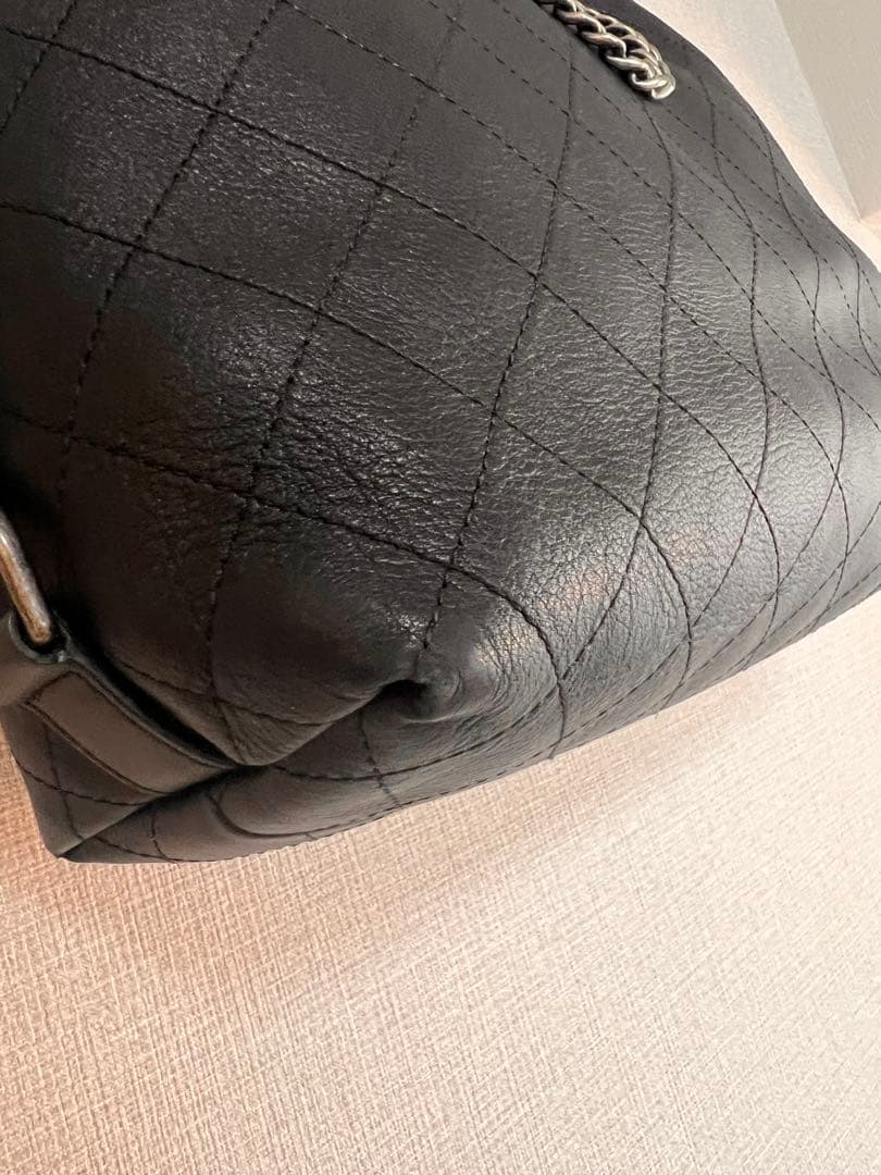 美品 CHANEL ヴィンテージスタイル カーフスキン ショルダーバッグ