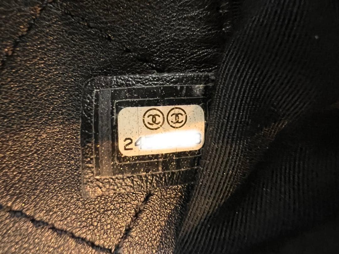 美品 CHANEL ヴィンテージスタイル カーフスキン ショルダーバッグ