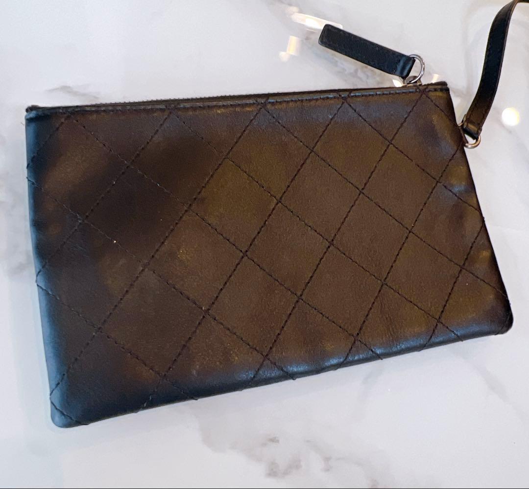 美品 CHANEL ヴィンテージスタイル カーフスキン ショルダーバッグ