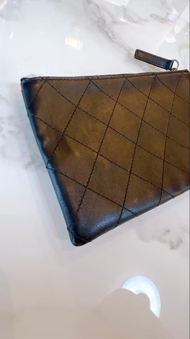 美品 CHANEL ヴィンテージスタイル カーフスキン ショルダーバッグ