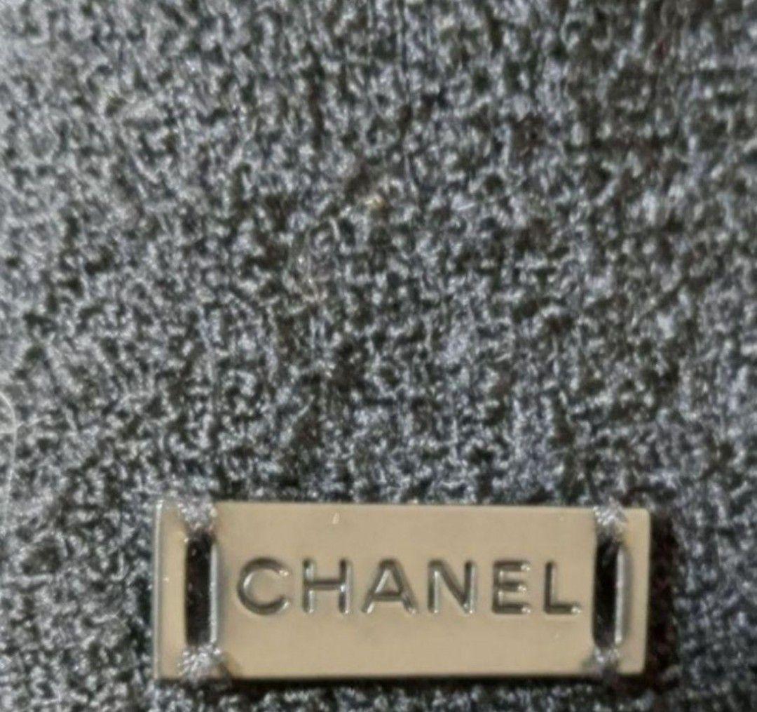 size38 シャネル　CHANEL　ノーカラージャケット　ブラック