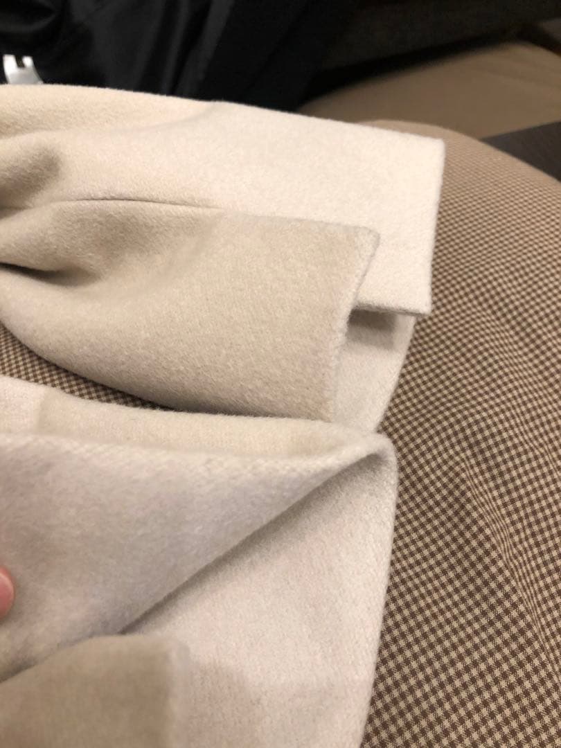 美品　上質　23区　ベージュ　チェスターコート ウール　40 コート