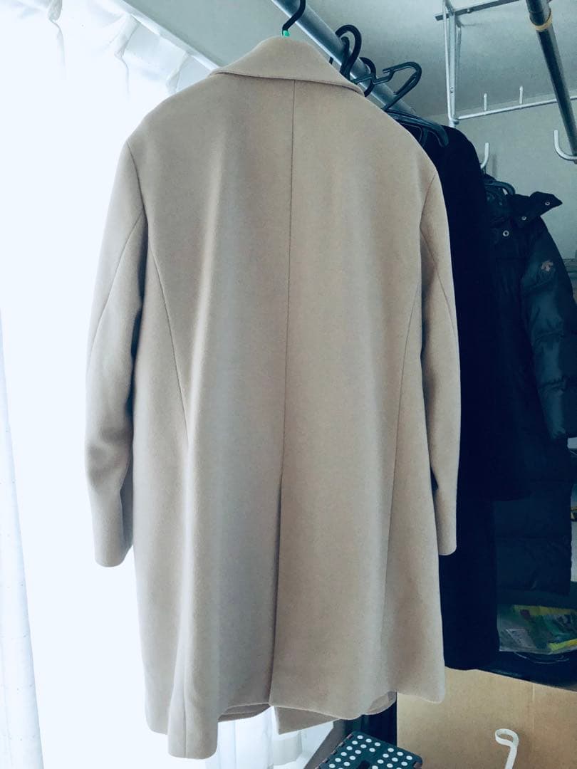 美品　上質　23区　ベージュ　チェスターコート ウール　40 コート