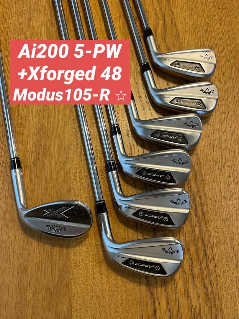 APEX Ai200 +X Forged 48° Modus 105-R