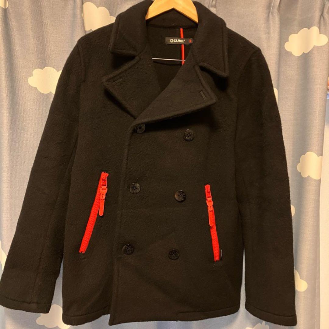 ※最終値下※【CUNE】メルトン ピーコート(サイズ2)おまけ付