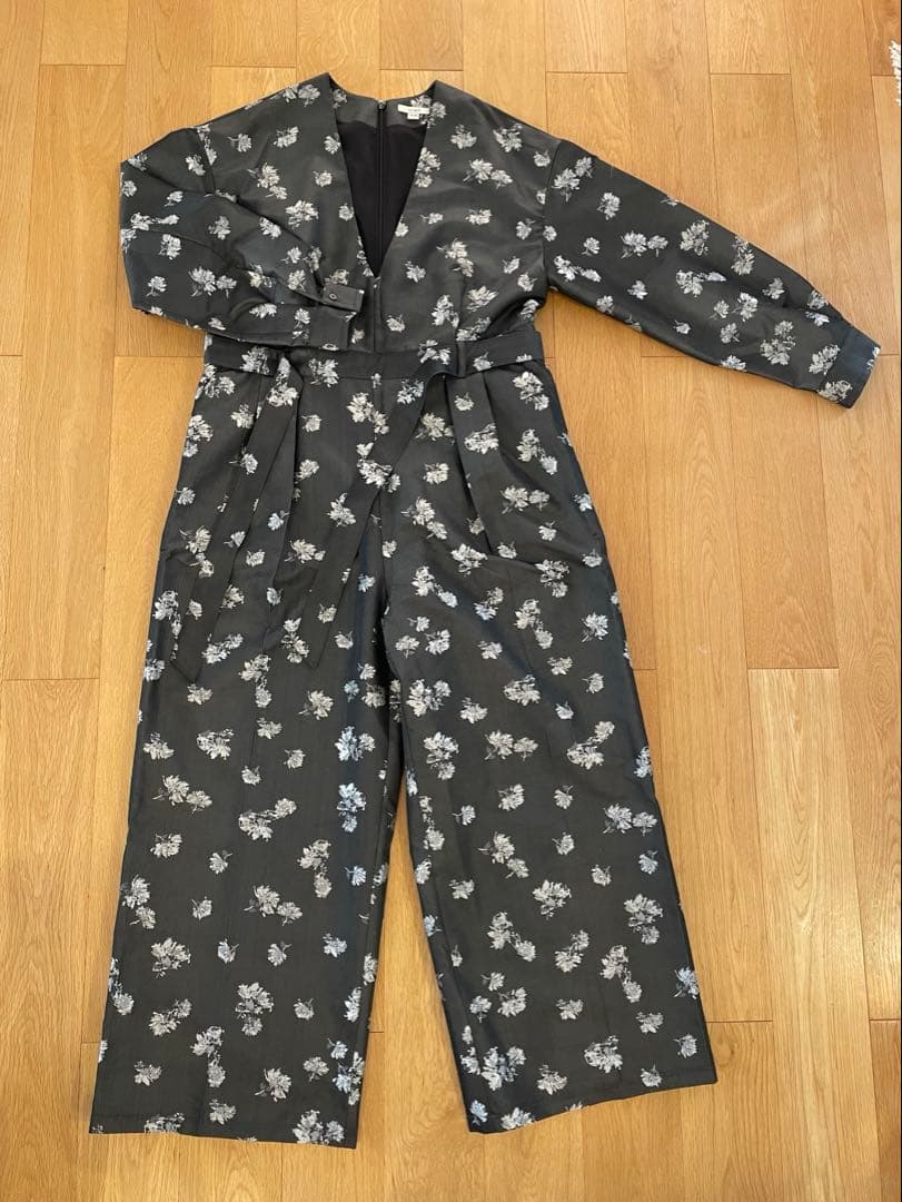 AMERIアメリPOSEY BLOOM JACQUARD JUMPSUIT