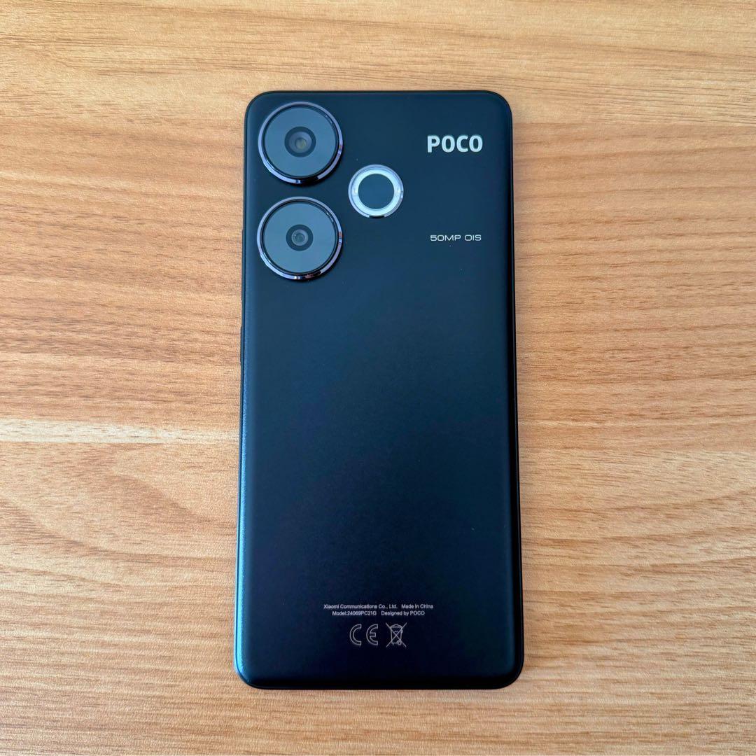 POCO F6 8GB/256GB ブラック（グローバル版）