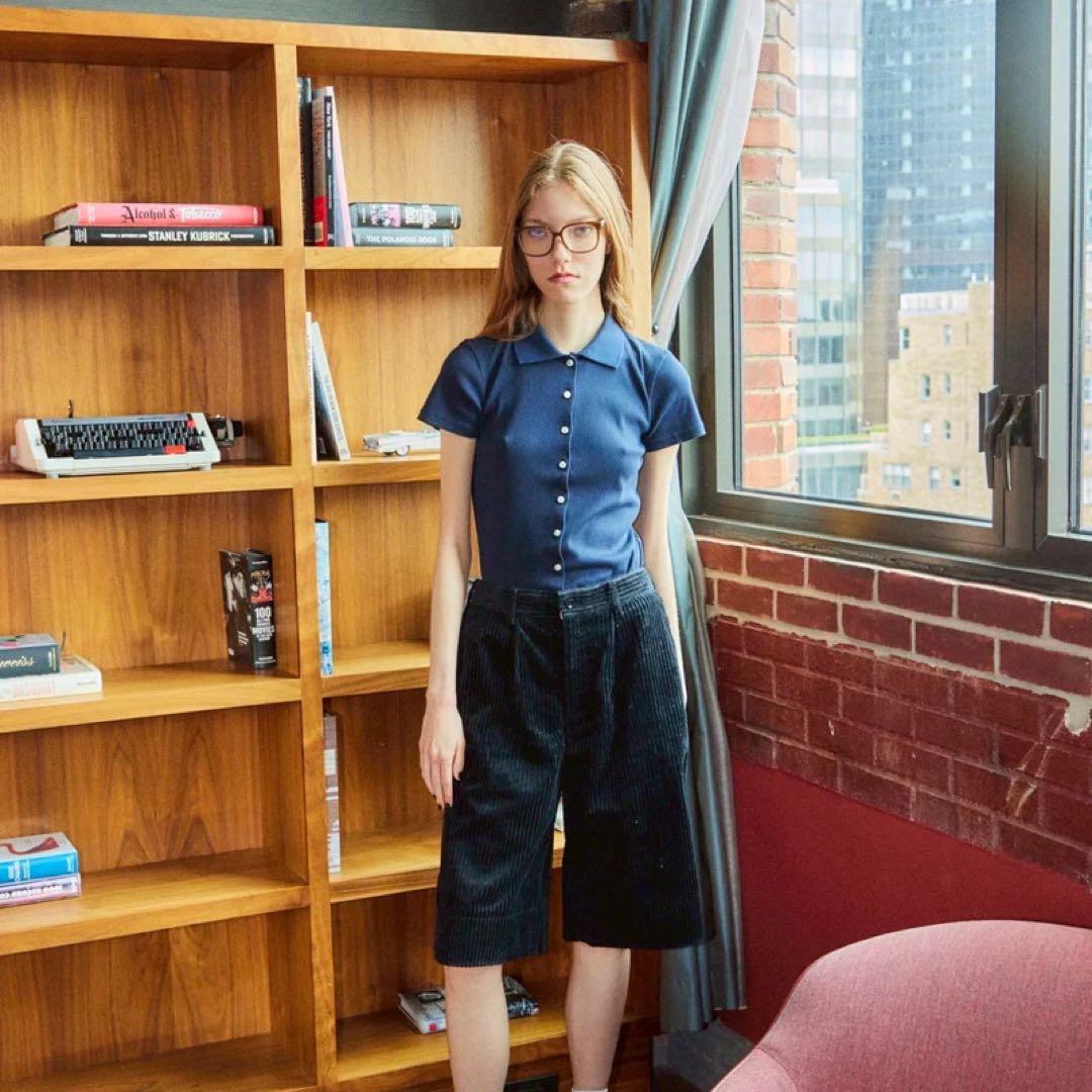 パンツ the shishikui CORDUROY S / D.BROWN M