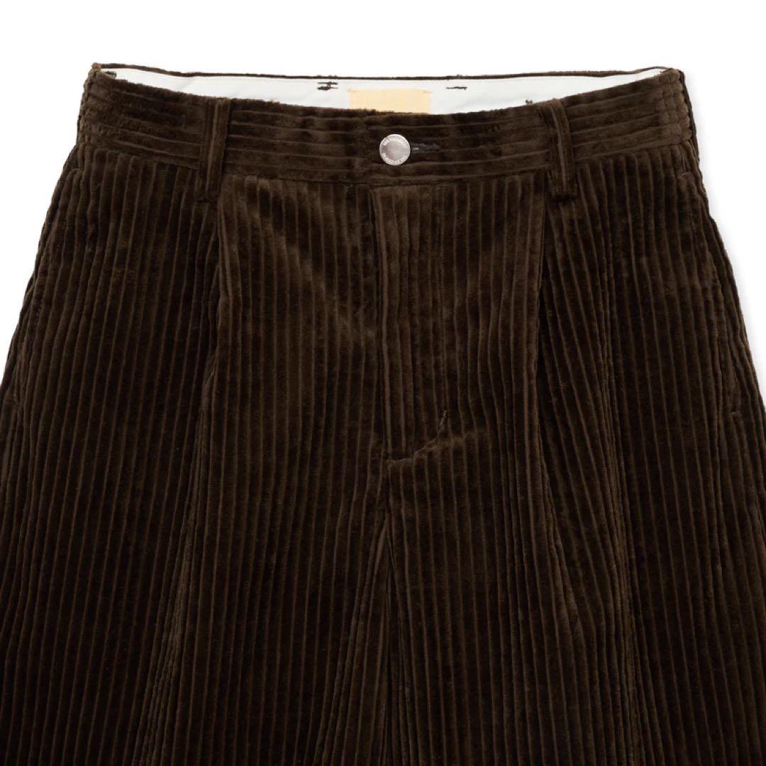 パンツ the shishikui CORDUROY S / D.BROWN M