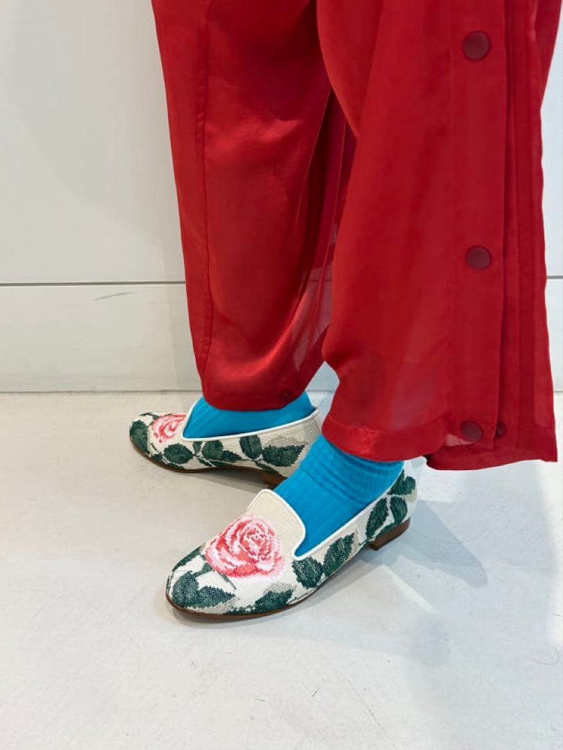 新品　BEAMS COUTURE　RURU MARY’S　刺繍のオペラシューズ