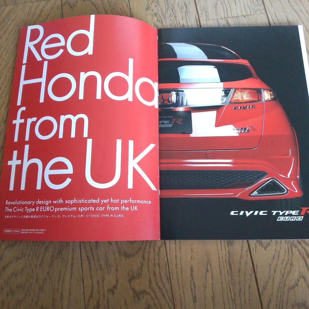 ホンダ タイプRカタログ3冊、ポストカード、F1 DVD