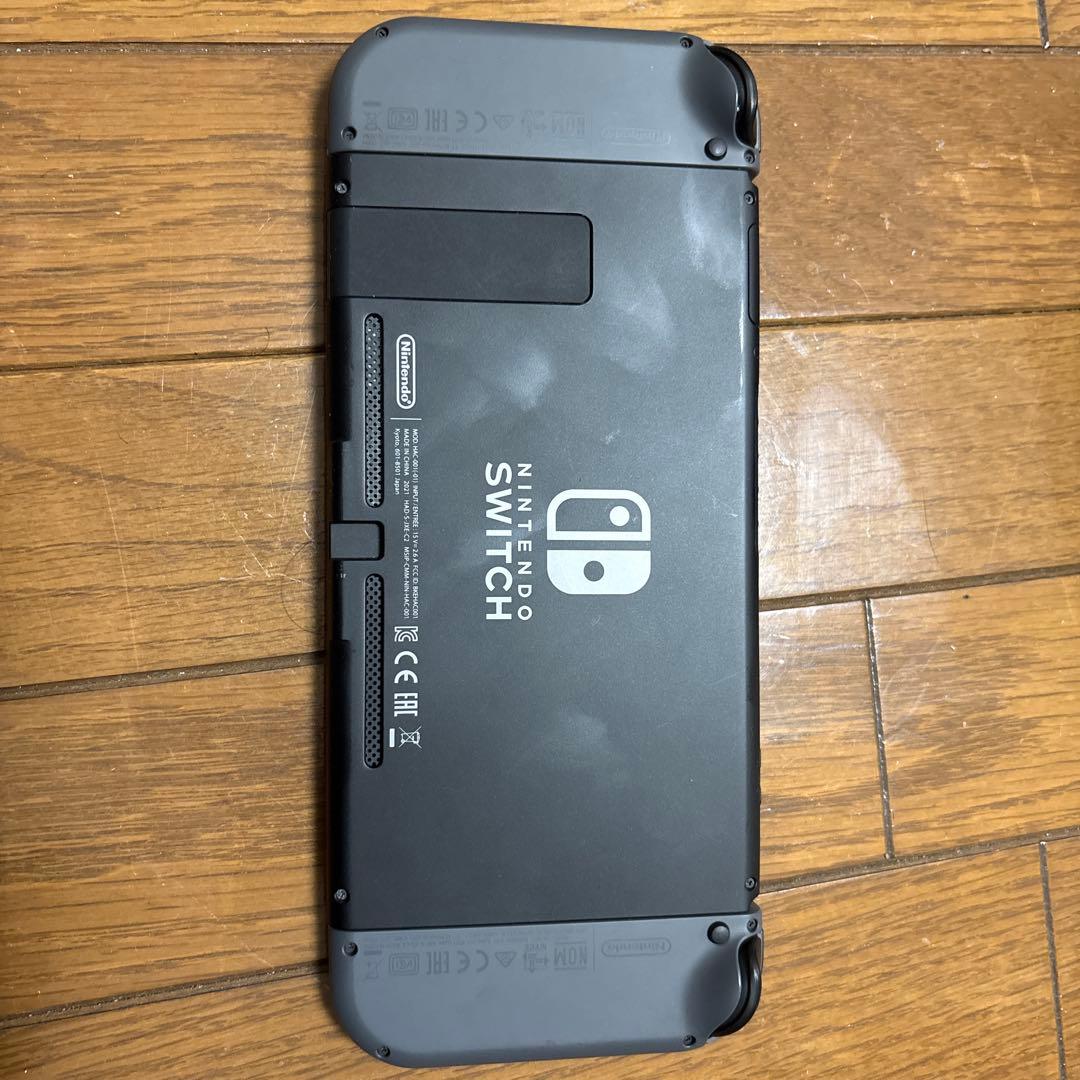 Nintendo Switchグレー 本体、大乱カセット、SDカード、付属品全部
