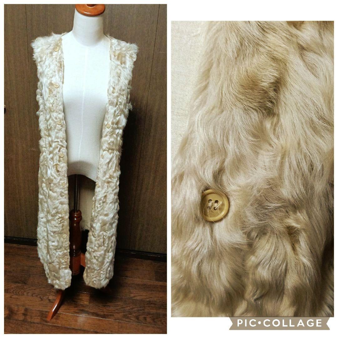 ひまわり　岐阜毛被 リアルファーライナー付 トレンチコート 13号