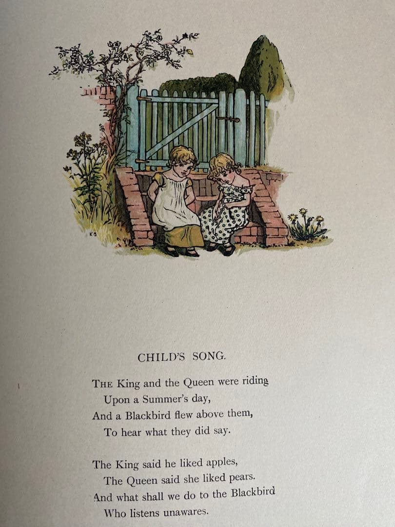 マリーゴールドガーデン　ケイト・グリナウエイ　1985年1929年と復刻版